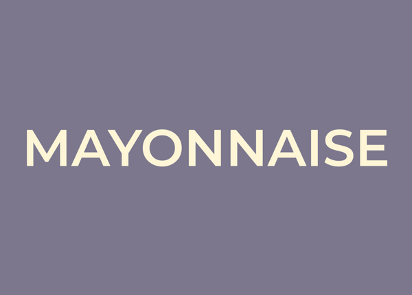 mayonnaise